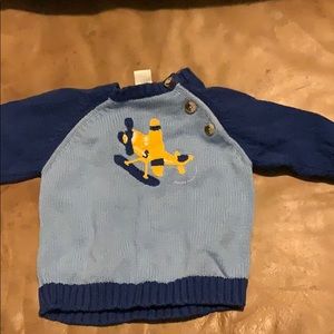 Kids side button sweater